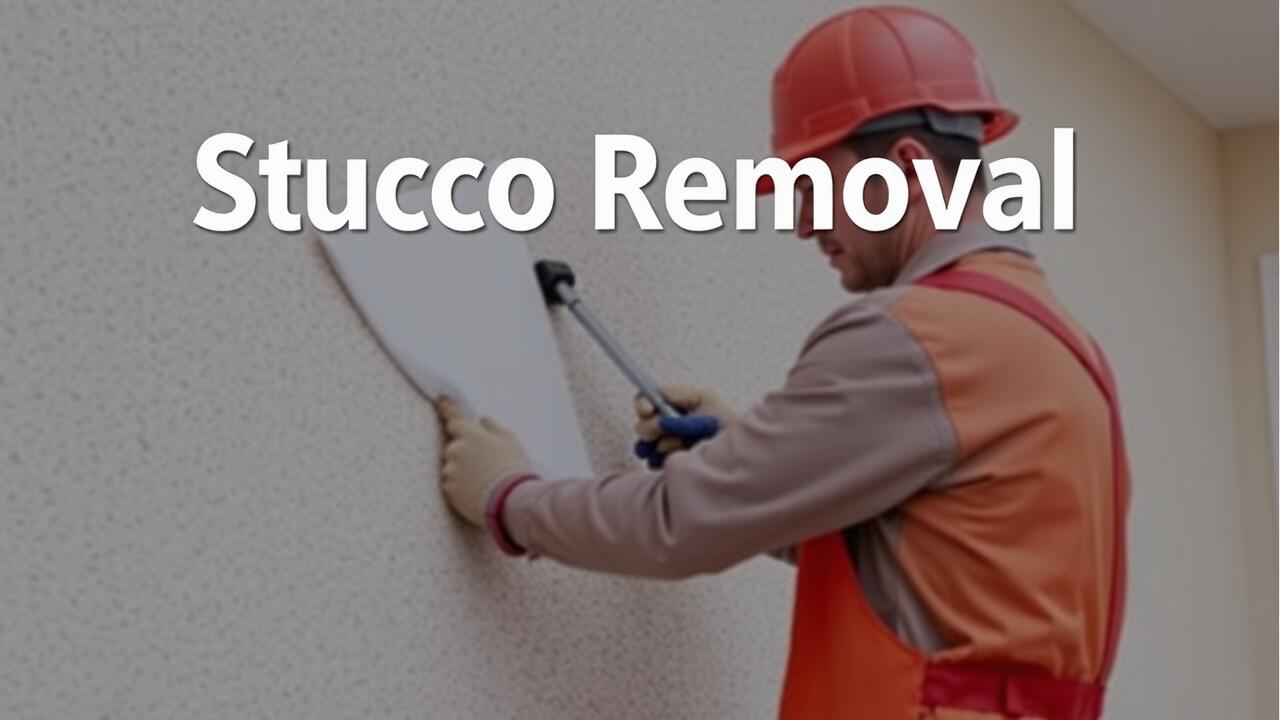 Best Practices for Removing Stucco from Walls  