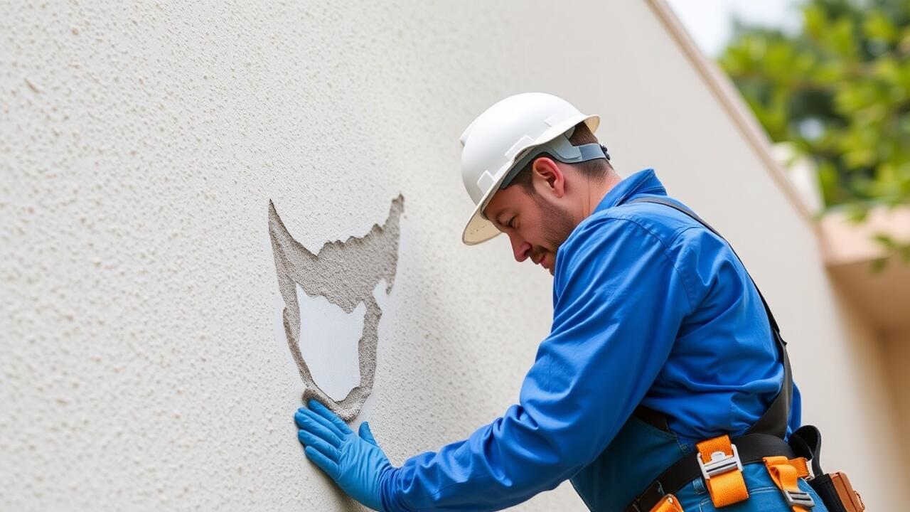 Can you use Quikrete to repair stucco?