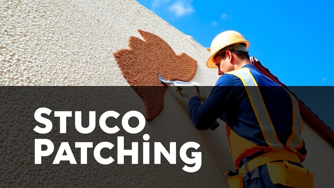 Choosing the Right Stucco Mix for Patching  