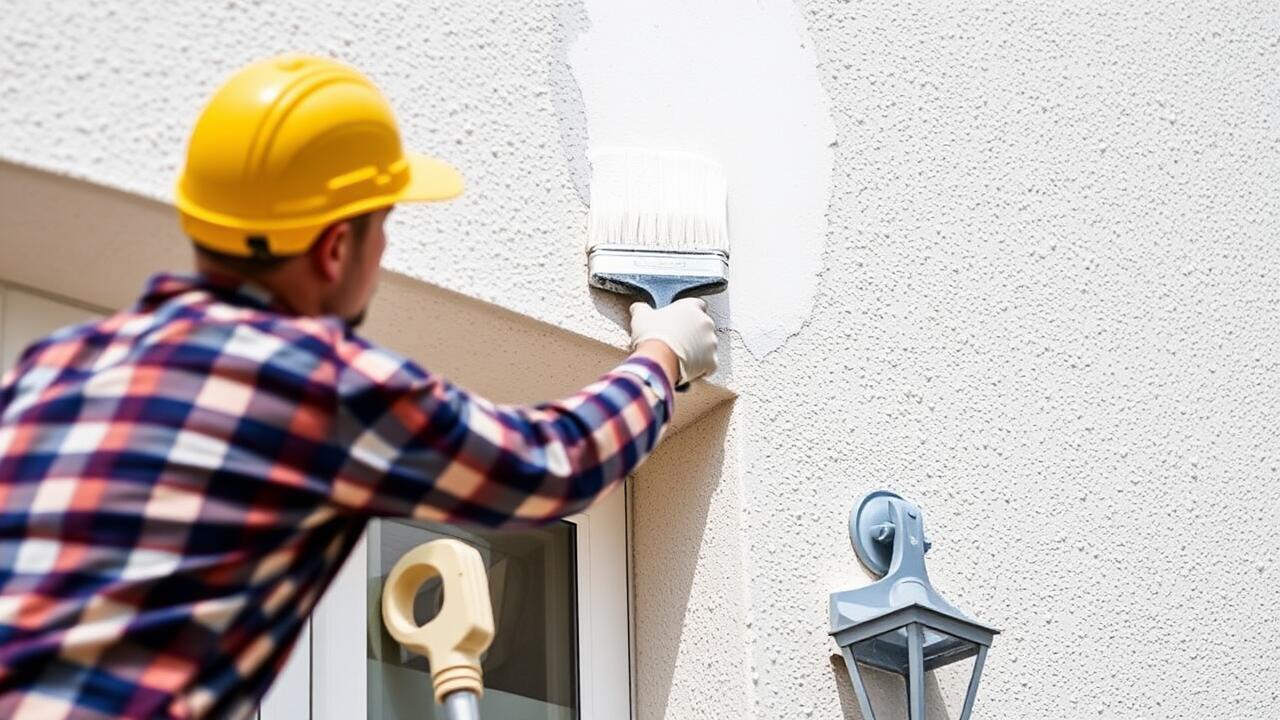 How to Texture Your Stucco After Painting  