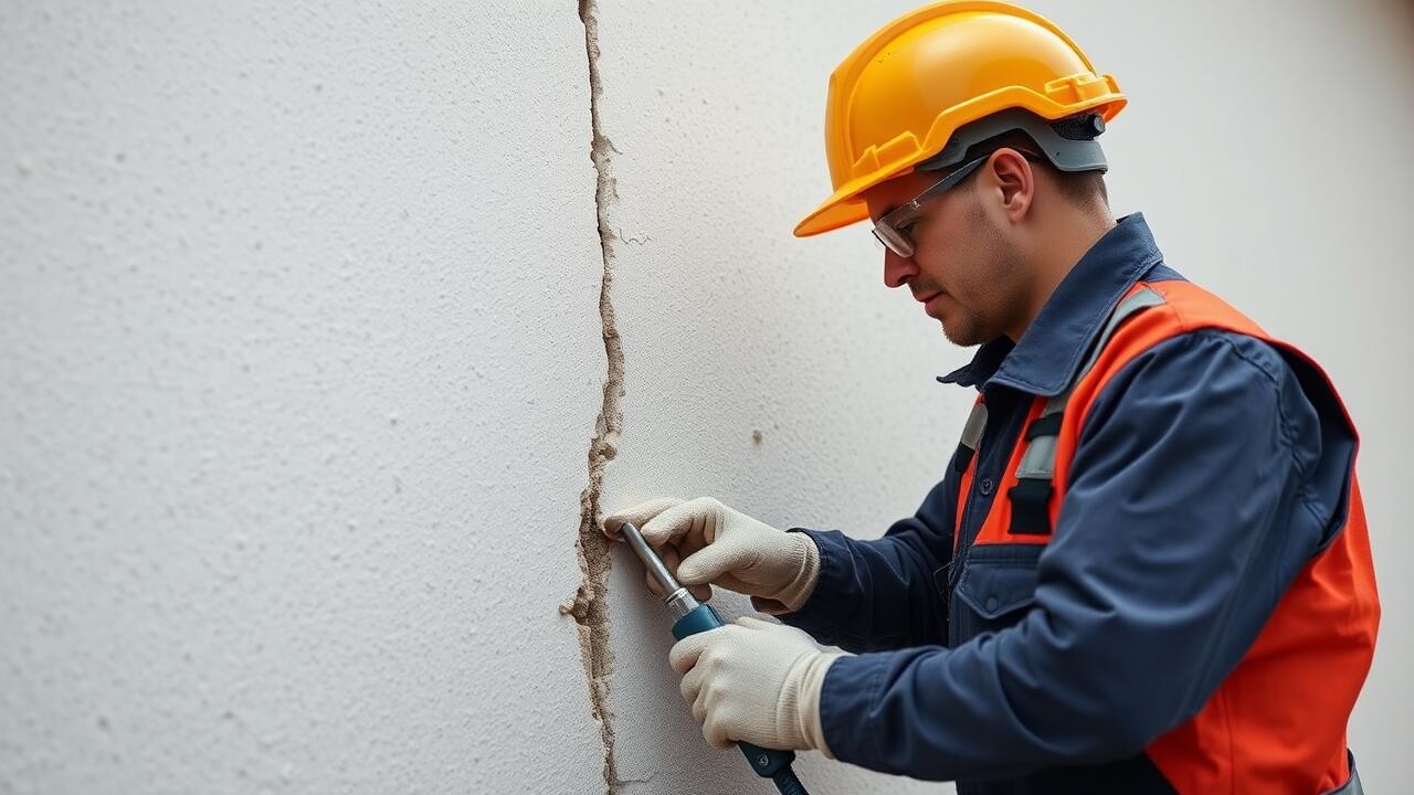 Should I worry about hairline cracks in stucco?