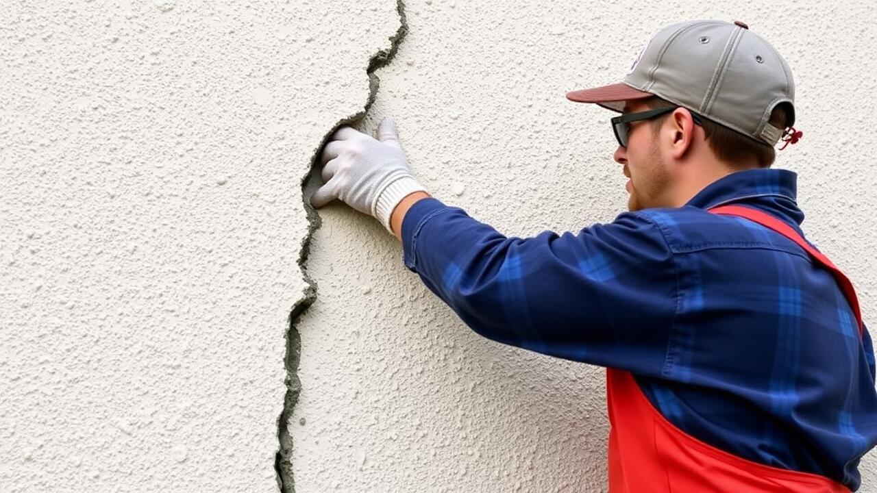 Stucco Crack Repair